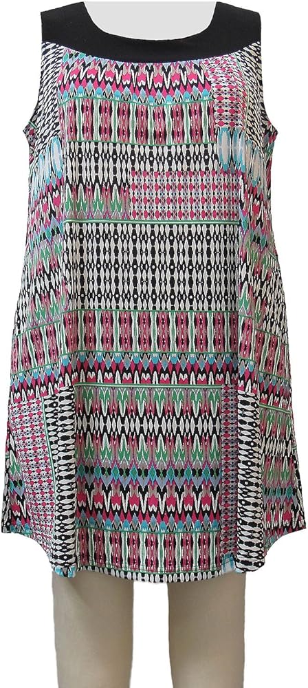 Women's Plus Size Strawberry Tribal Cover Up Dress