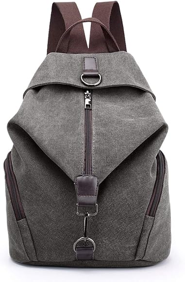 Padgene Mochila Bolso Casual Lona para Señora Viaje Gran Capacidad Informal Bolsa Mochila Mujer para Vacaciones Camping Viajes Senderismo