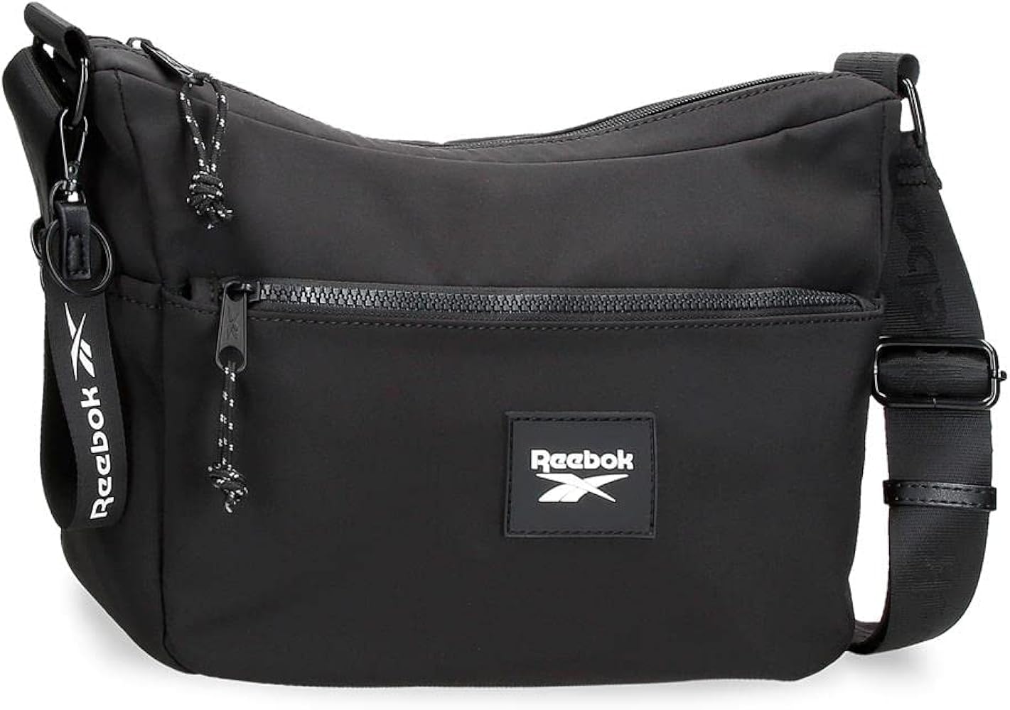 Reebok Elsie Bolso Bandolera Negro 32x25x11 cms Poliéster