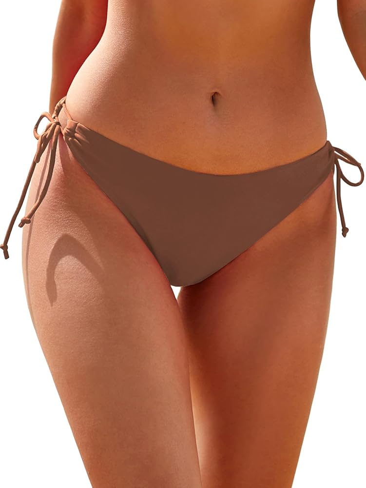 Verdusa Women's Tie Side Swimsuit Bikini Bottom Swim Panty