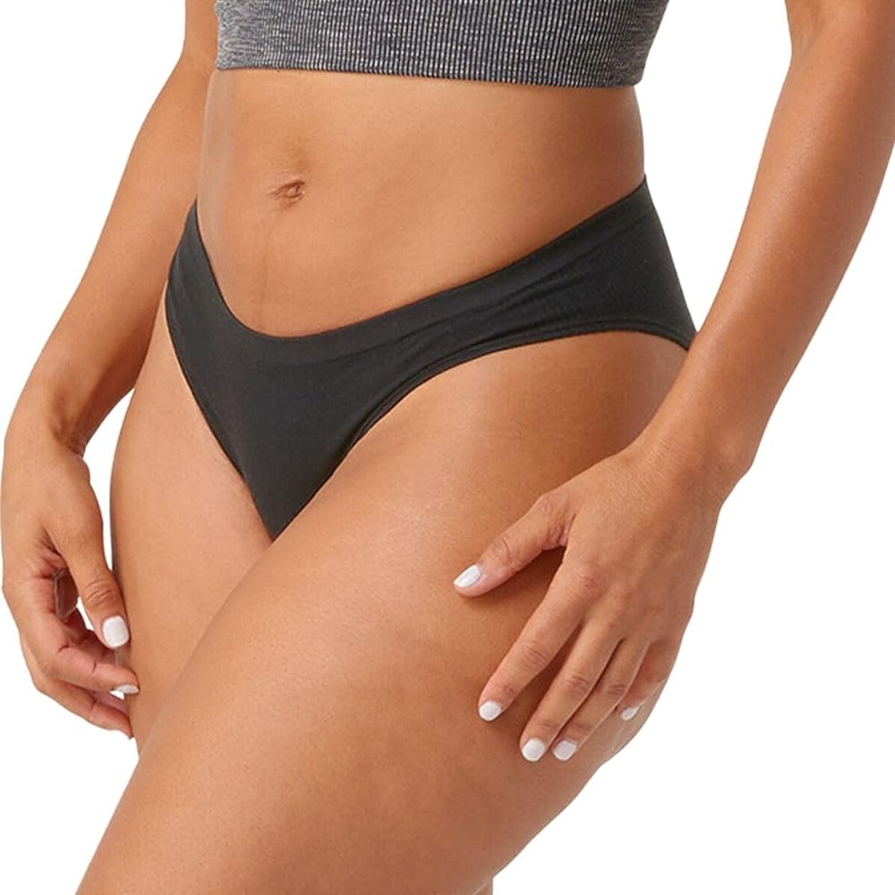 Smartwool Women's Merino Wool Intraknit Boxed Bikini Bottoms (Slim Fit)